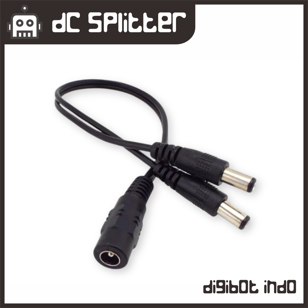 Kabel Power DC Splitter - 2 Cabang