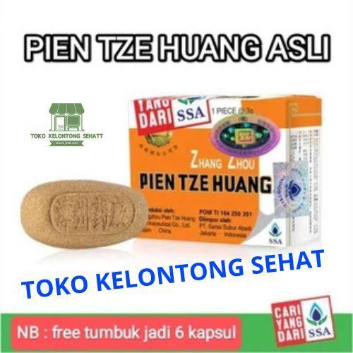 pien zhe huang 6 kapsul original kapsul pasca operasi