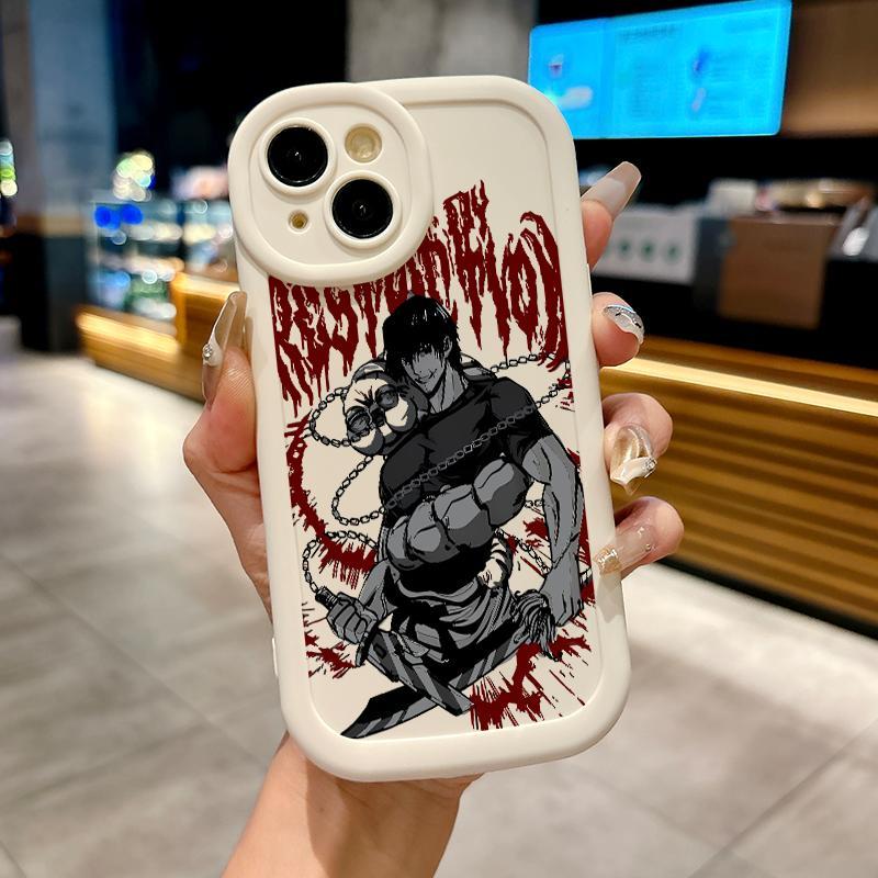 Case For POCO X3 NFC Pro C75 M5s Soft Silicon TPU Unik Jujutsu Kaisen Lens Prtector Cover Casing