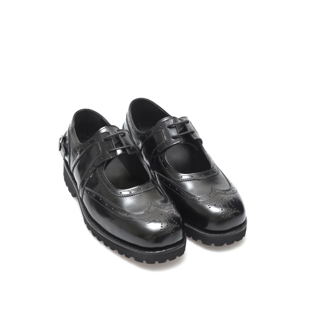 MARIO MINARDI for SEAN SHEILA BLACK Sepatu Kulit Boat Pria by Mario Minardi