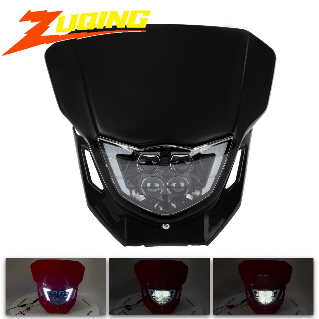 Motorcycle LED Headlight For Yamaha WR250F WR450F YZ250F YZ450F 2015-2019 Motocross HD Headlamp Mofi
