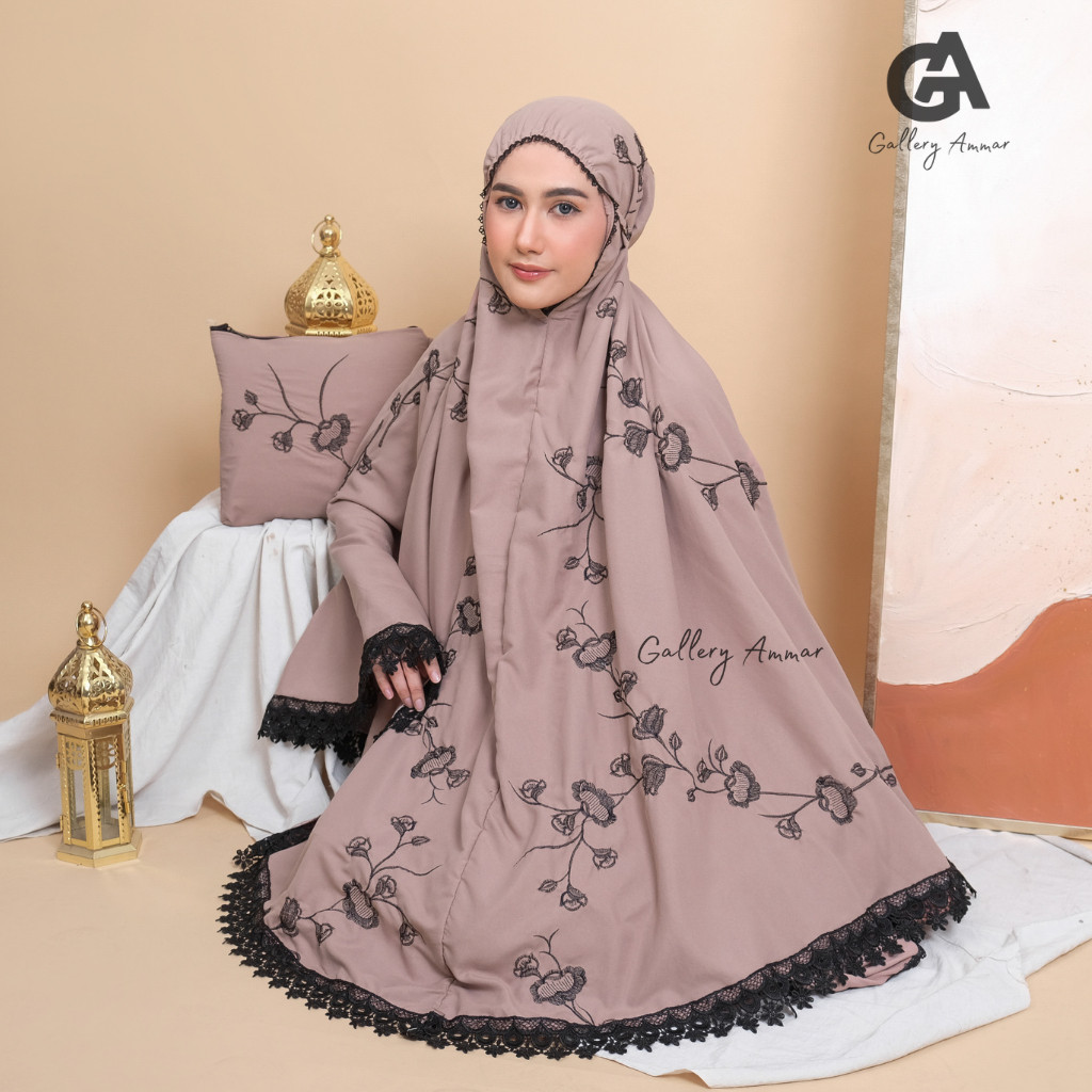 Gallery Ammar - Mukena Dewasa Bordir Mewah Akifa