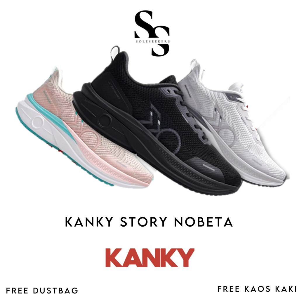 Sepatu Kanky Story Nobeta Sepatu Sneakers Kanky Casual Sport Pria Wanita Dewasa