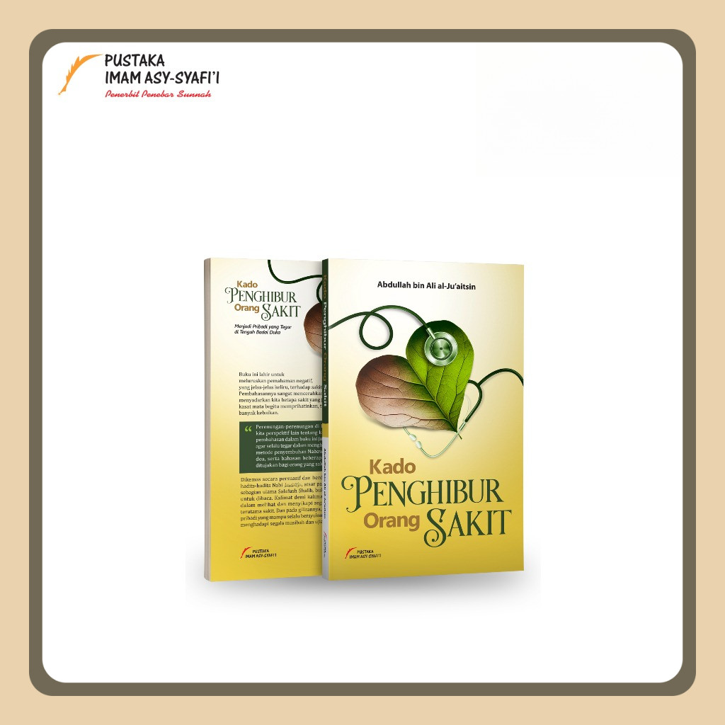 Buku Kado Penghibur Orang Sakit - Pustaka Imam Syafii - Original