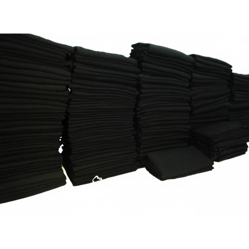 KAIN JETBLACK KAIN PERCA POLOS KILOAN KAIN POLOS KAIN PERCA KAIN KILOAN KAIN POTONGAN KAIN PENDEK KA