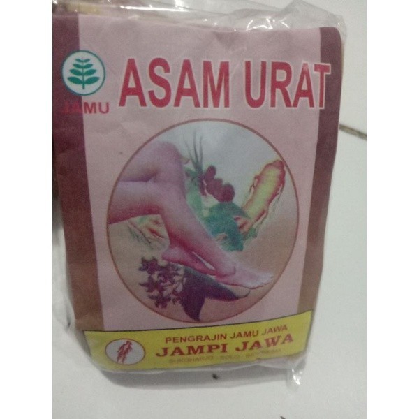 Jamu Asam Urat Jampi Jawa 10 Sachet