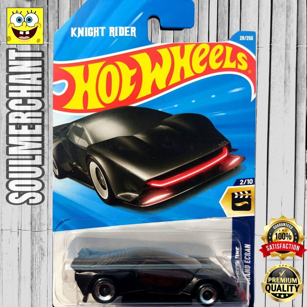 Hot Wheels HW KITT Concept Hitam Diecast Mobil Knight Rider