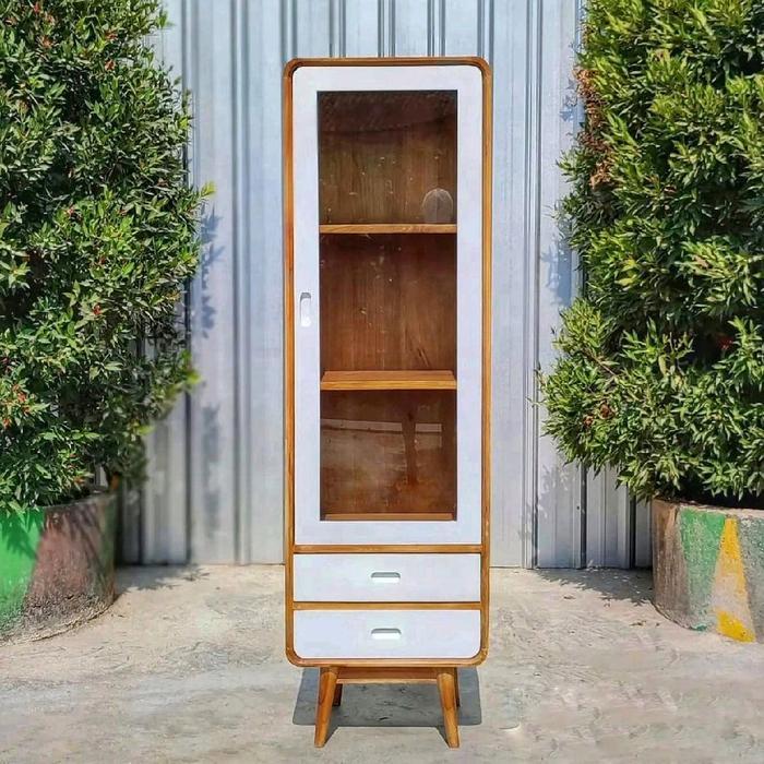 Lemari Hias Minimalis Modern Lemari Buku Minimalis Modern Lemari Pajangan Minimalis Modern Jati