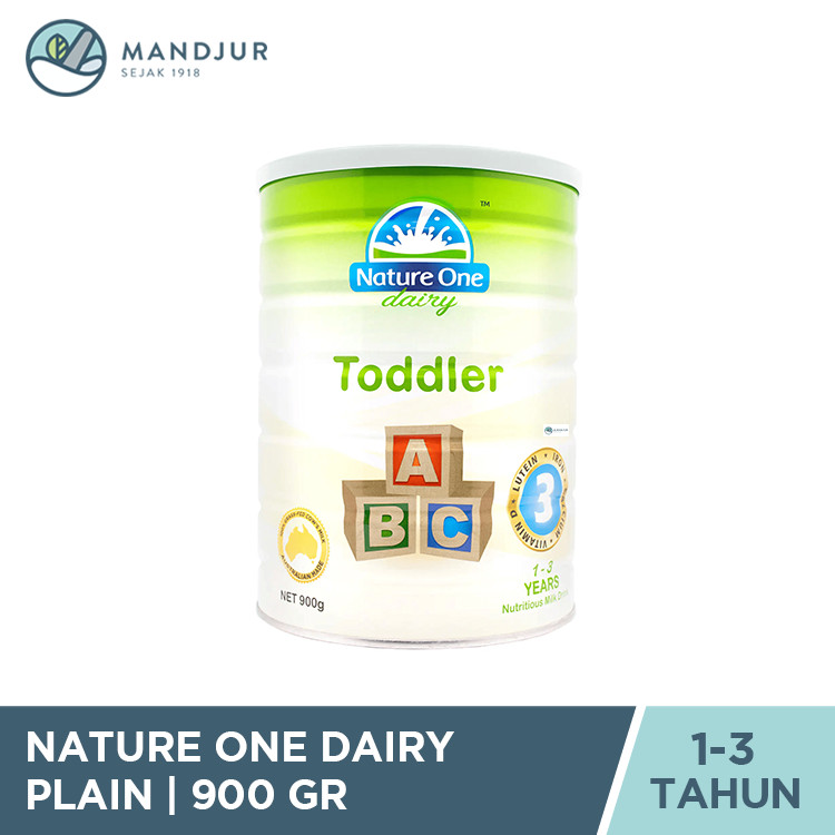 Nature One Dairy Toddler Step 3 900 Gr - Susu Formula Anak Organik 1-3 Tahun