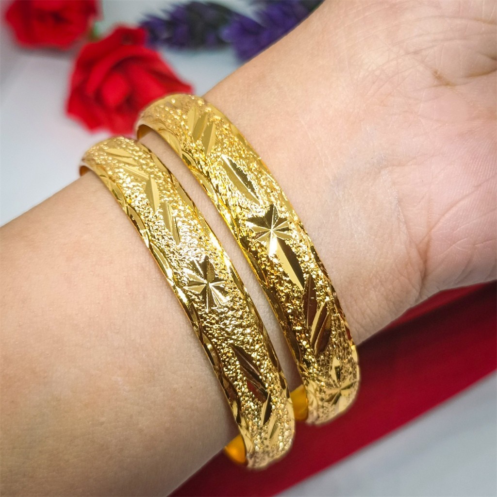 Gelang Keroncong Gelang Bangkok Terbaru Import Dewasa Aksesoris Super Elegan Dan Mewah Pasir Titaniu