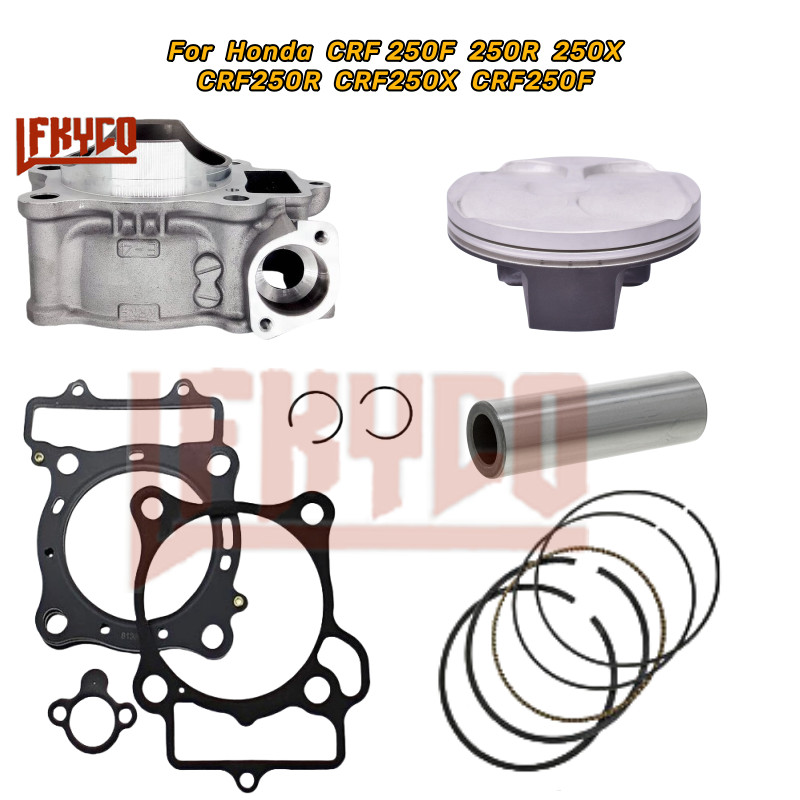 78mm Bore Motorcycle Cylinder Kit For Honda CRF 250F 250R 250X CRF250R CRF250X CRF250F 4-Stroke Pist
