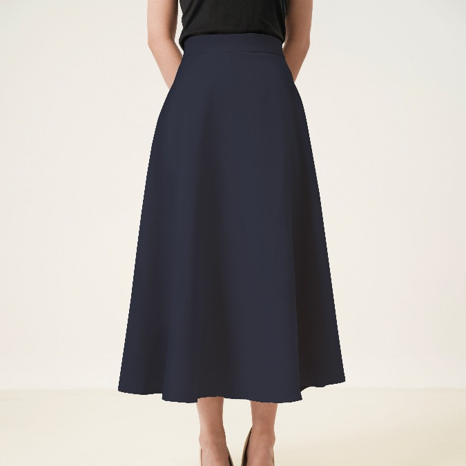big sale severli fuji maxi skirt rok kerja kuliah wanita rok wanita korean style formal casual