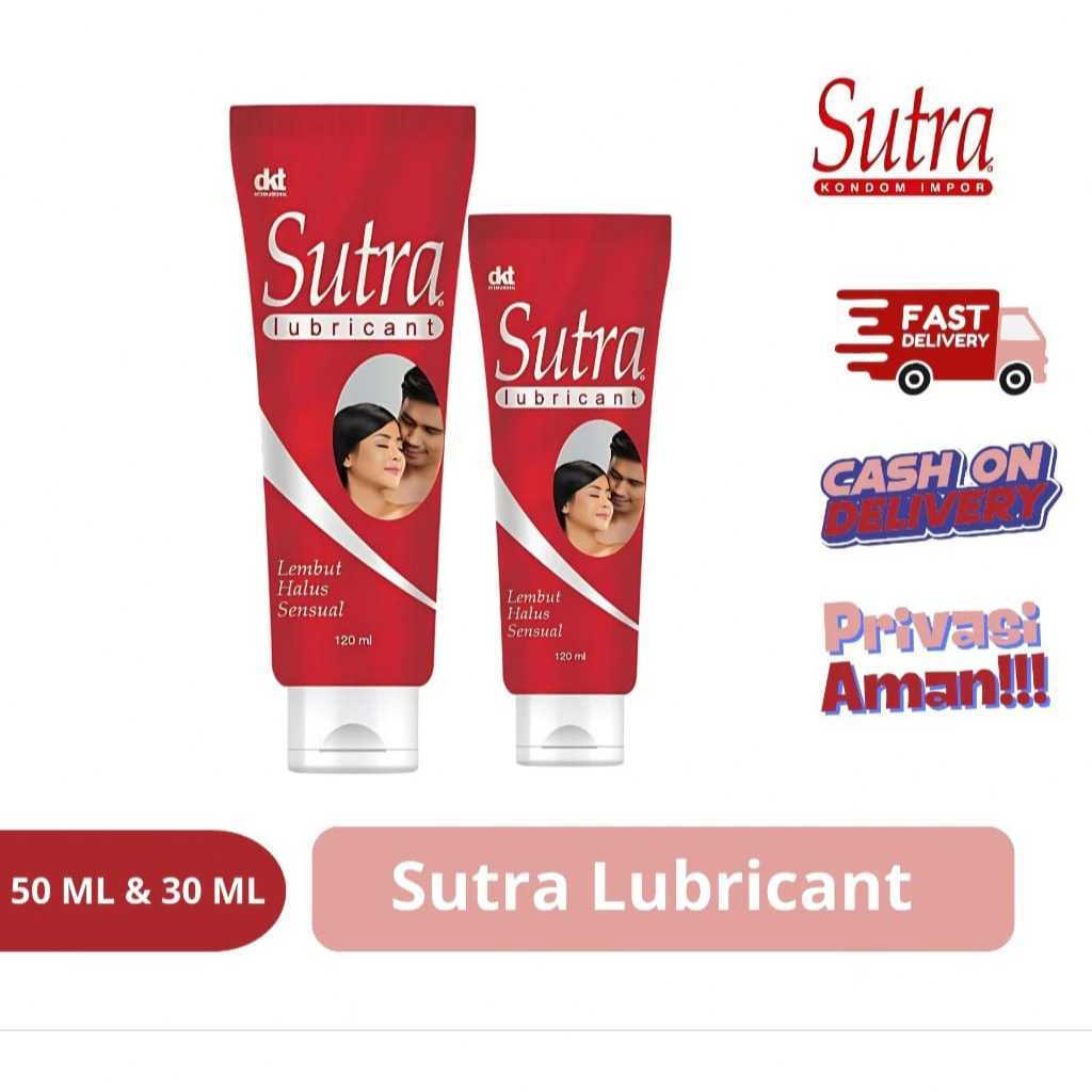 Sutra Lubricant 30 Ml / Pelumas Sutra 30ml - Lembut, Tidak Lengket, Aman untuk Wanita dan Pria [KOND