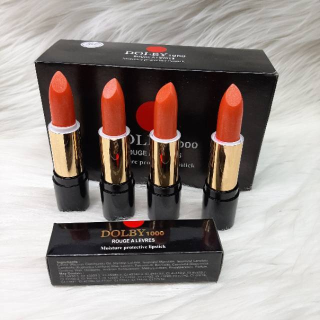 promo Lipstik Dolby 1000 Seri 151 Warna Orange Pink
