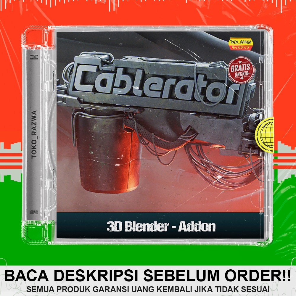 3D Blender - Cablerator - Addon - 291125