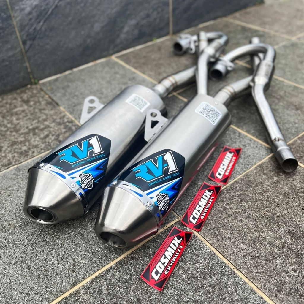 Knalpot Norifumi RV-1 N4 RV- 1 Gridz Pnp Crf 150L Klx 150L (S G Bf) Wr 155R