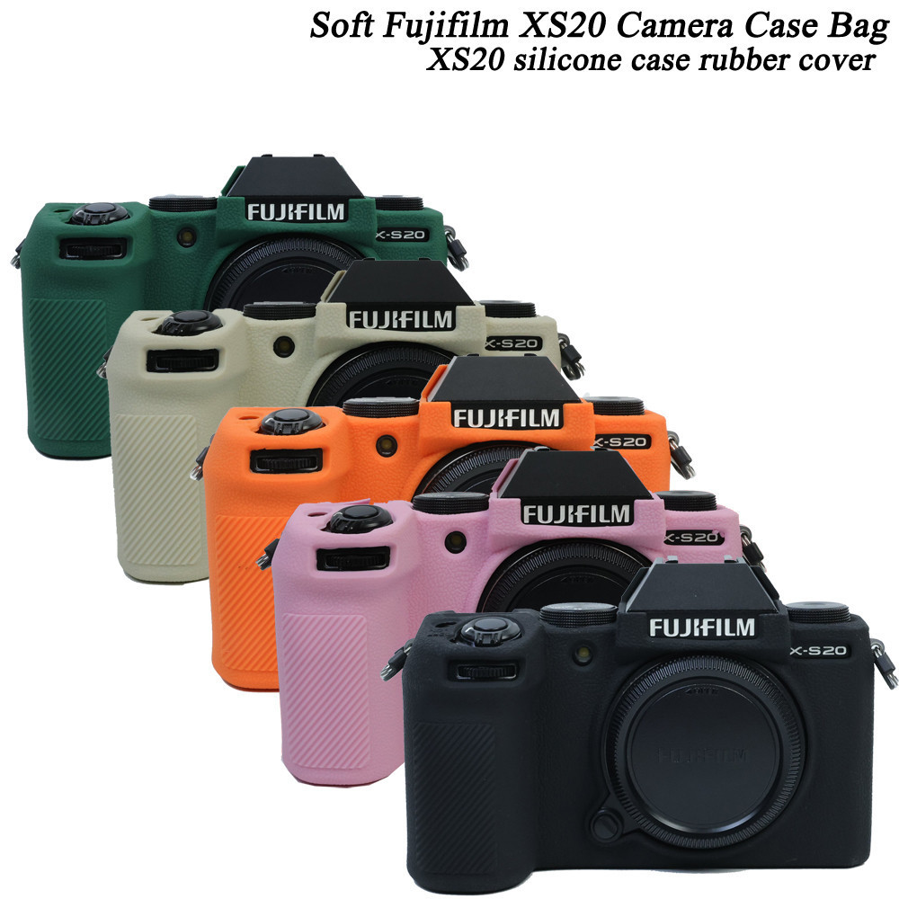 Casing Silikon Fujifilm XS20, Tas Kamera, Penutup Bertekstur Untuk Fujifilm XS20