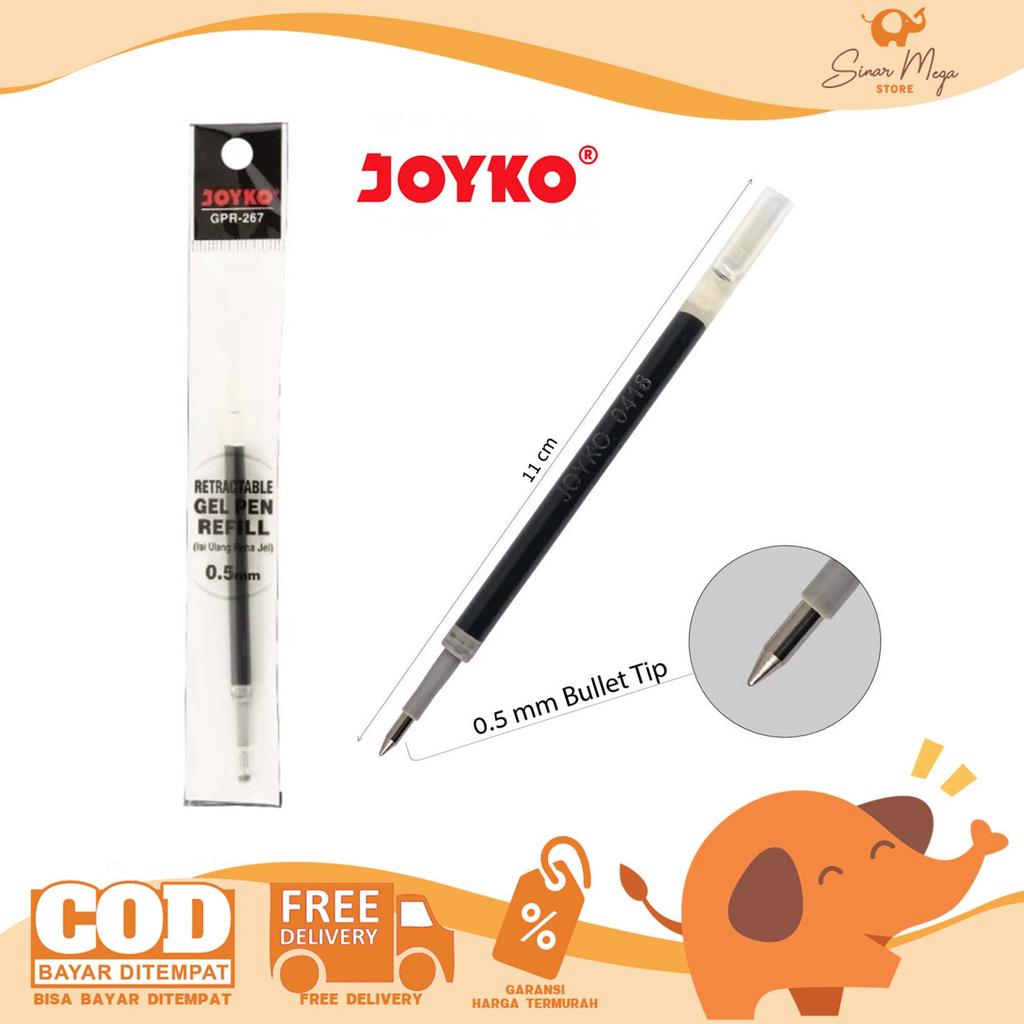 Joyko Refill Isi Ulang Gel Pen GPR-267 Black