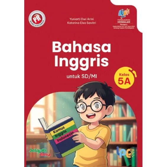 Buku PR Bahasa Inggris SD Kelas 5 Semester 1&2 Intan Pariwara
