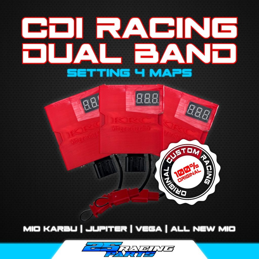 CDI Racing Mio Sporty karbu Jupiter - Mio Soul karbu/Mio Smile/Nouvo/Fino Series Racing 4MAP cdi rac