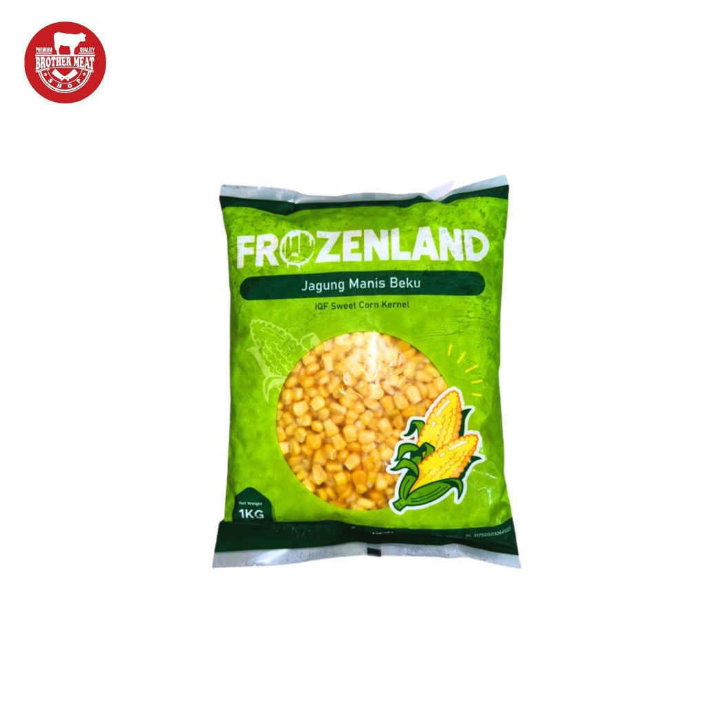 Paling dicari Frozenland Jagung Pipil Manis Beku 1kg - Brothermeatshop