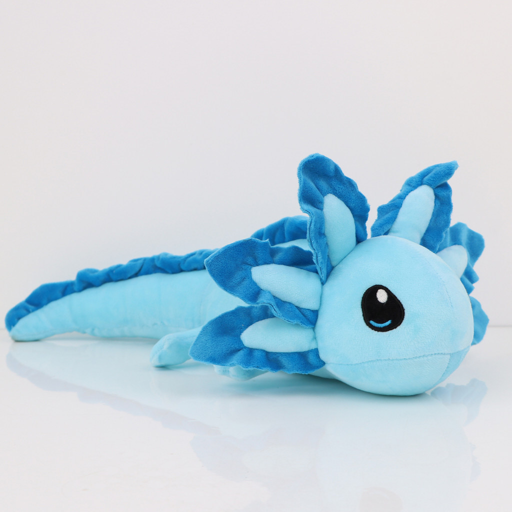 45cm Pink Axolotl Plush Toy Kawaii Axolotl Plush Dolls Soft Stuffedl Plush Animal Toys Kids Girls ri