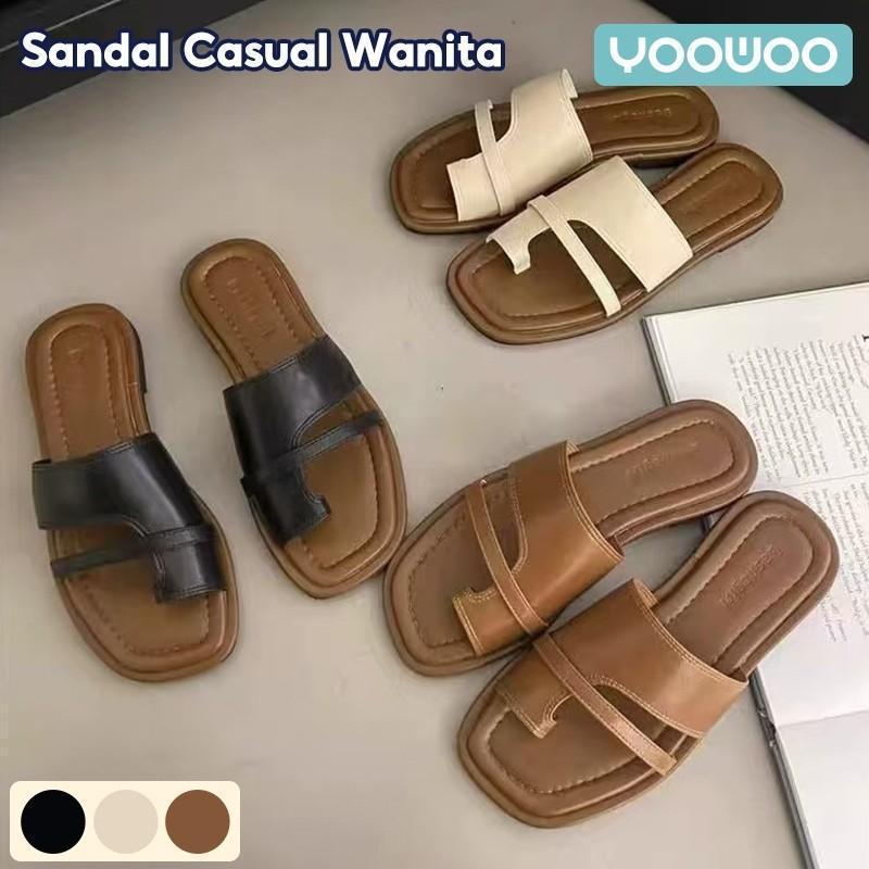 Casual Shoes Cross sandal Sandal Jepit Jempol Wanita / Sandal Wanita / Sandal Tali / Sandal Jepit Ku
