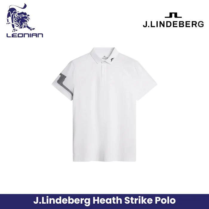 Baju Golf Pria J.Lindeberg Heath Strike Polo