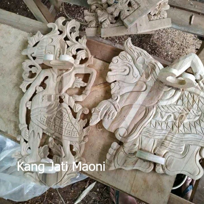 blawong keris  ukir semar dan petruk boron 250rb KJM