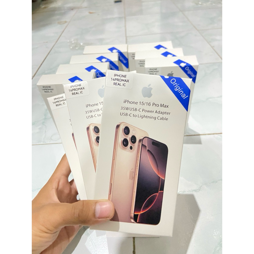 Charger Iphone 14 Pro Max Real IC 35W