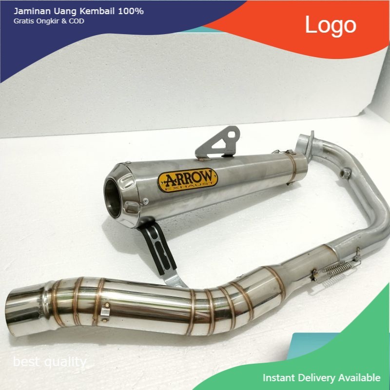 Arrow Pro Race Full System Exhaust CBR 150R FZ150I R15 V3 V2 CB150R MT15 LC135 GSX xabre RAIDER FI S