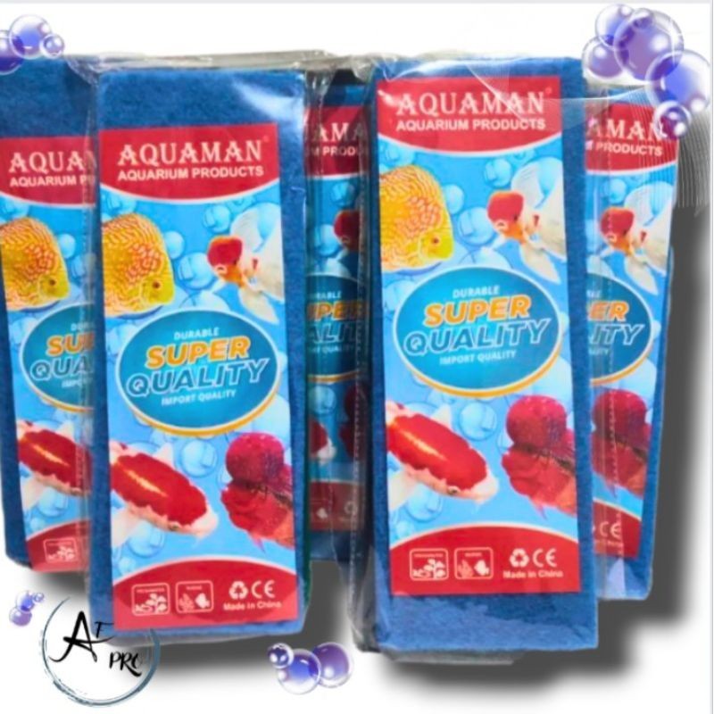 PROMO MURAH Media Filter Kapas Penyaring  KAPAS FILTER AQUAMAN 2 LAPIS