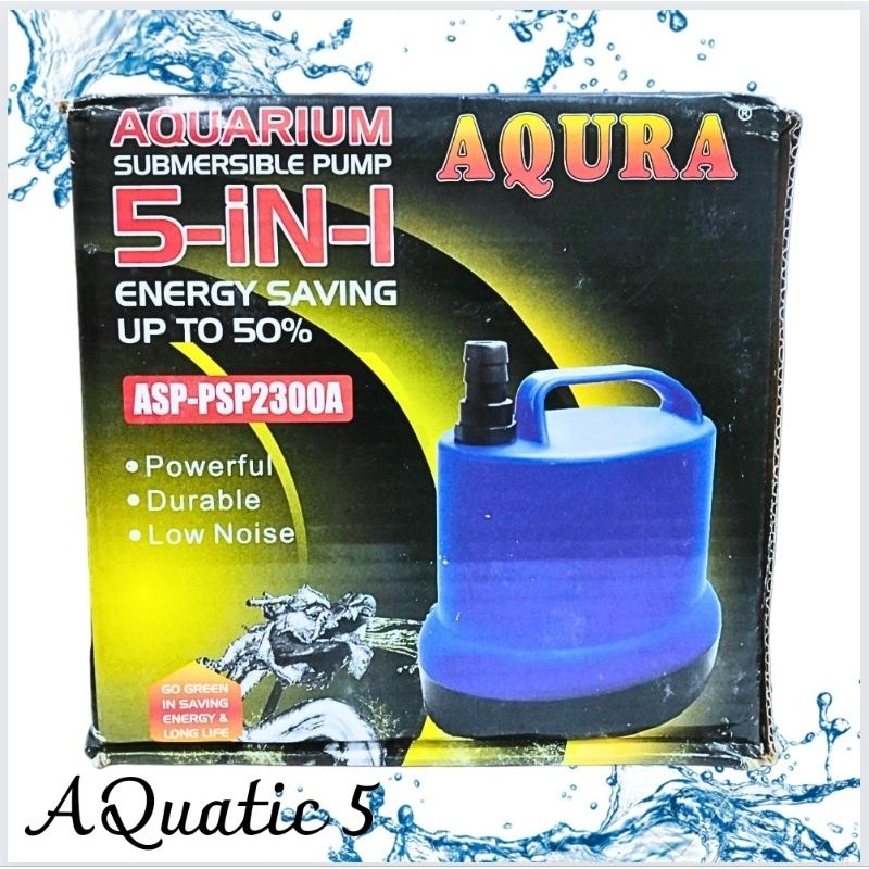 AQURA ASP PSP 2300A Pompa Aquarium Kolam Air Mancur