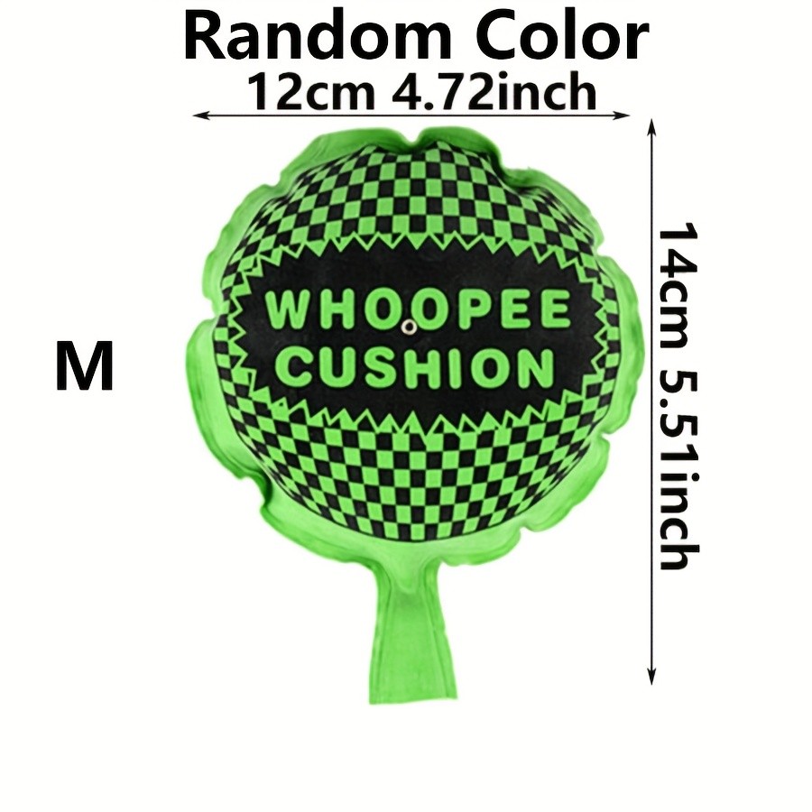 3-Size Trickery Fart Cushion Prank Pillow Hilarious Whoopee Pad for April Fools Parties Family Fun F