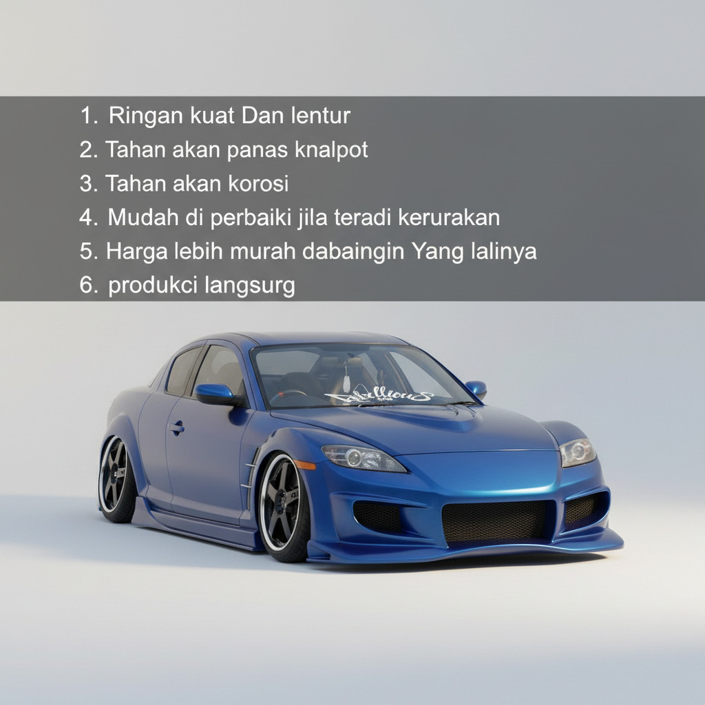 cicilan 0% bodykit mazda rx8 body kit mazda rx 8 bodikit mazda rx-8