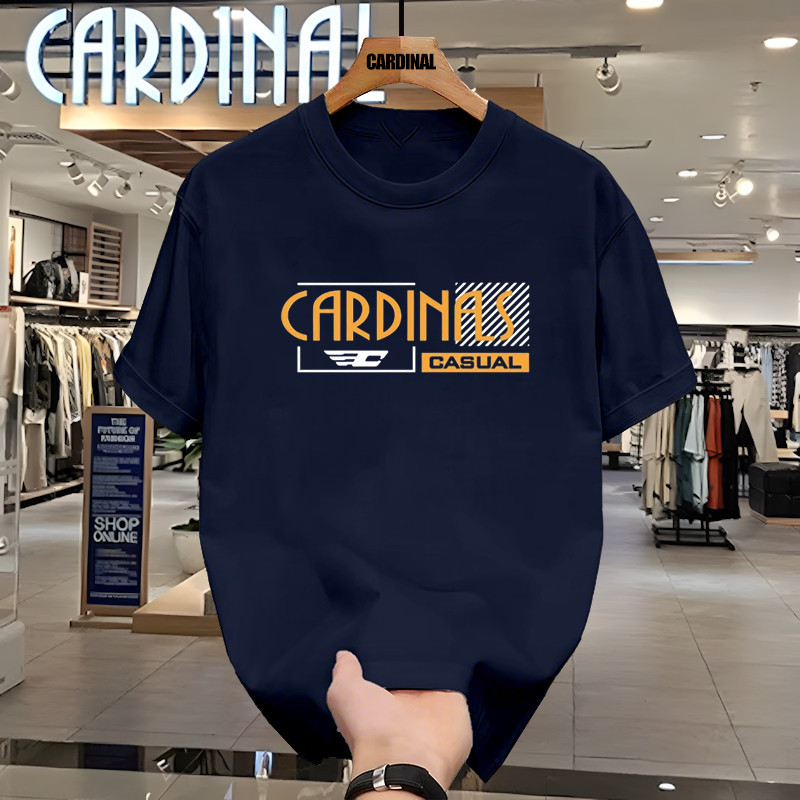 Baju Kaos Cardinal Pria Wanita Unisex Cotton Combed Graphic Tee Kekinian