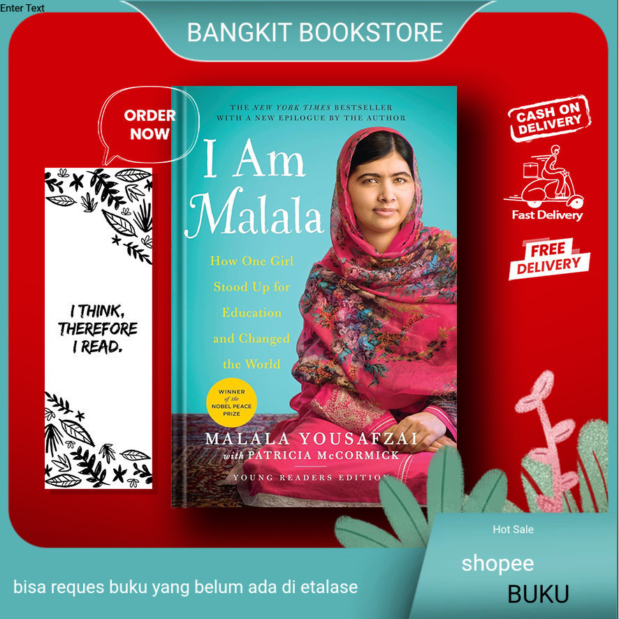 bukuI am Malala - Malala Yousafzai (English)