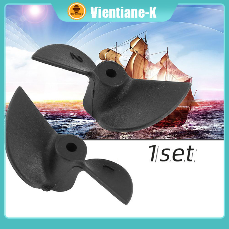 2 Blade RC Boat Propeller / Boat Shaft Propeller / Prop Positif Kipas Rc Boat Elektrik