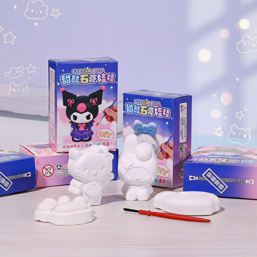 GYPSUM MEWARNAI MAINAN EDUKASI ANAK / MAINAN GYPSUM MEWARNAI / MAINAN EDUKASI ANAK MEWARNAI GYPSUM M