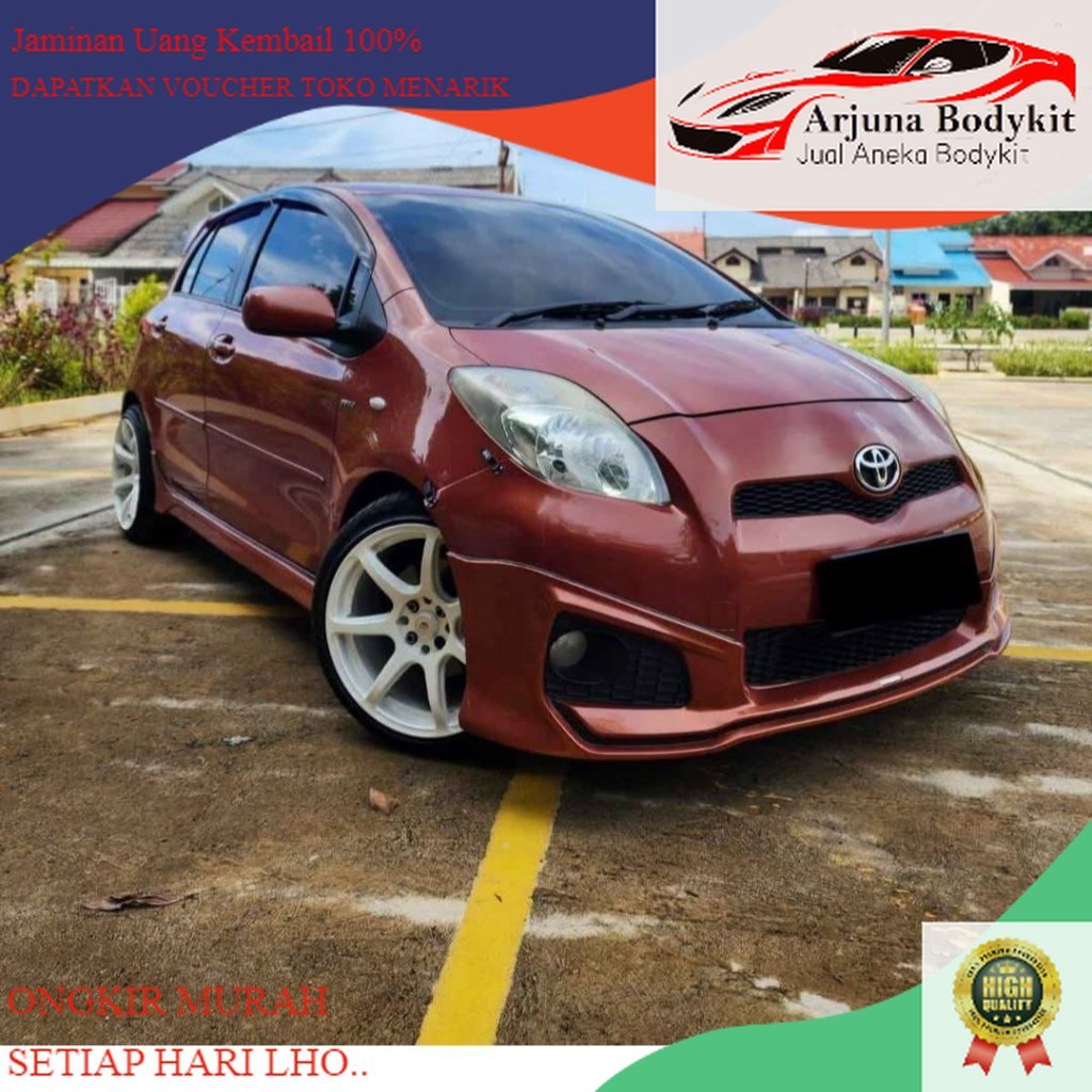 BEMPER/BUMPER YARIS bodykit Yaris 2007 2008 2009 2010 2011 BODY KIT TOYOTA YARIS 2006-2011