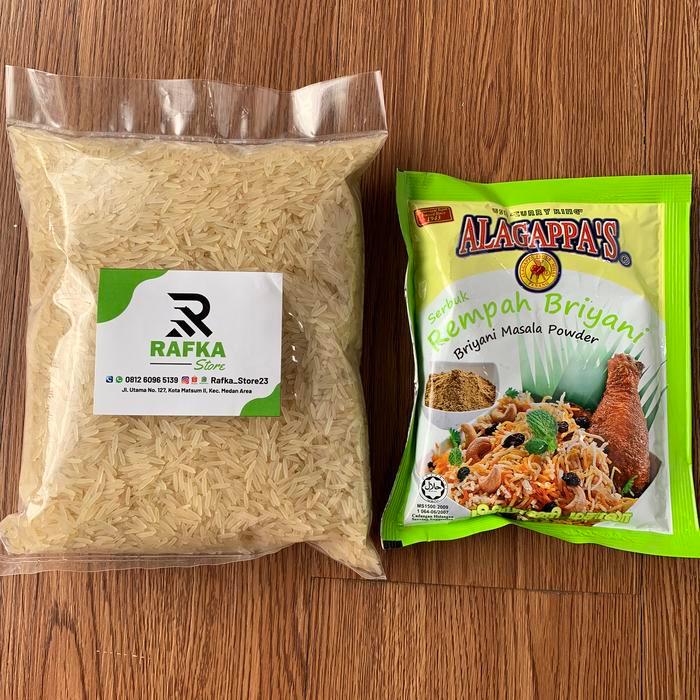 PAKET BERAS BASMATI DAN BUMBU BRIYANI ALAGAPPAS