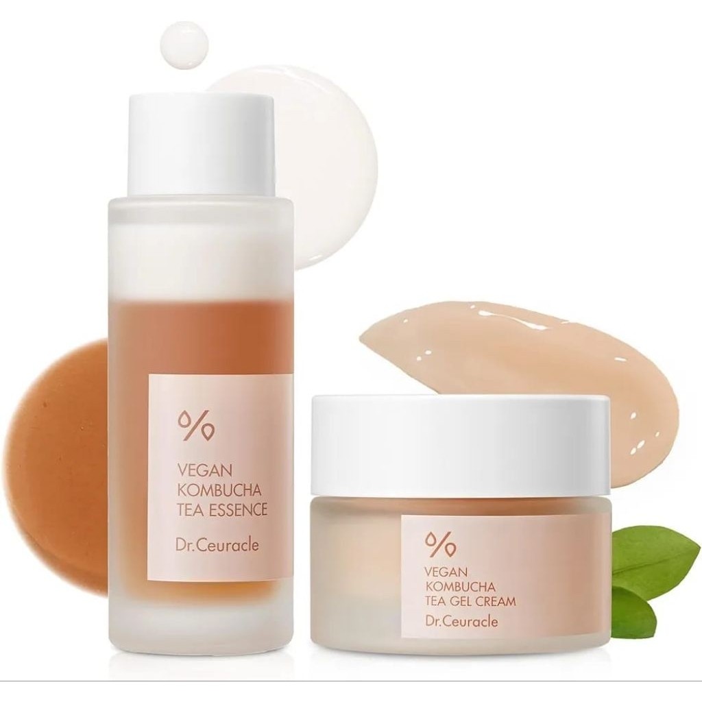 Dr. Ceuracle Vegan Kombucha Tea Essence Beginning Set | dr ceuracle kombucha tea gel cream