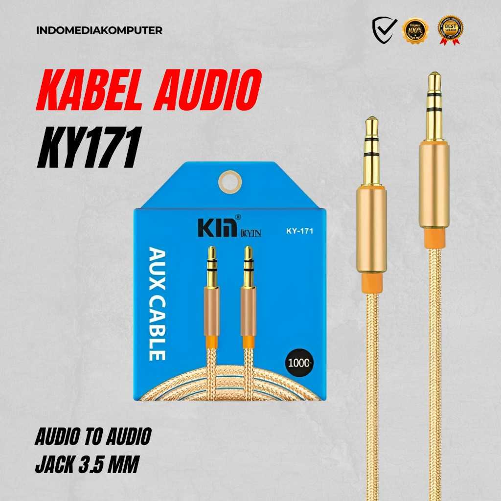 KABEL AUDIO 3,5 TO 3,5 SANURPRO KY171