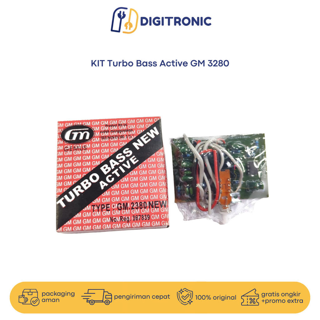 KIT Turbo Bass Active GM 3280