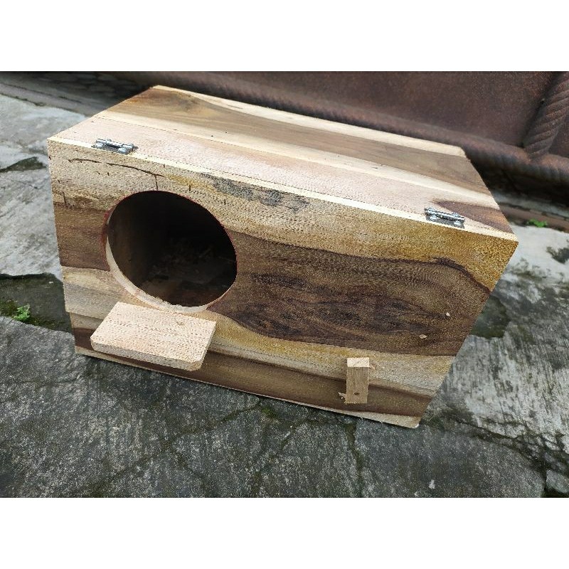 Glodok Kotak Bertelur Burung Falk Parkit Australia Holland Model Bukaan Depan Siap Sukses Beternak K