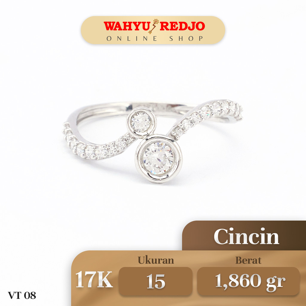 Cincin Emas Kadar 17K Wahyu Redjo CC-17K-30186932