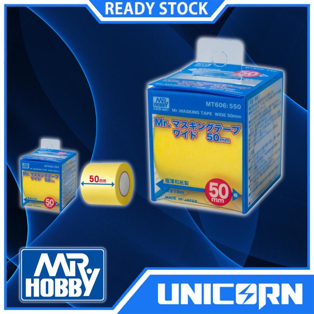 Mr Masking Tape Wide 50MM MT606 / Masking Tape Mr Hobby Gundam Model Kit MT-606
