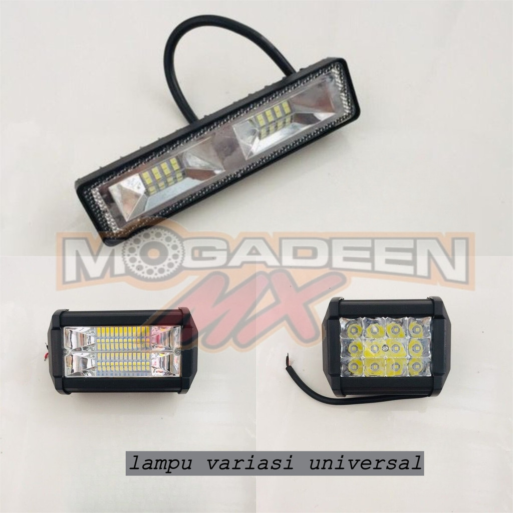 LED Trail Universal lampu tembak sorot worklight motor