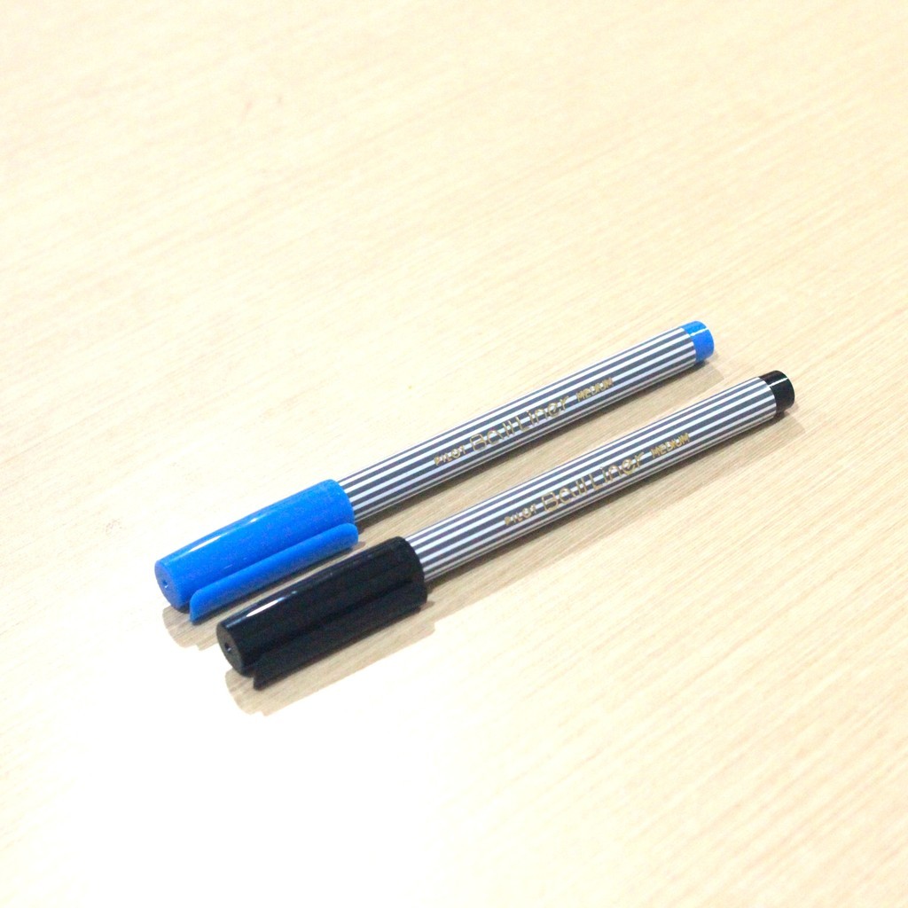 Pulpen Pilot Balliner Warna Hitam dan Biru