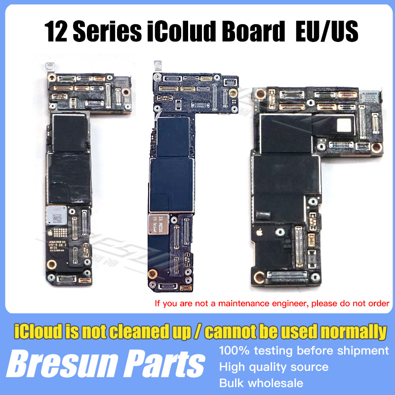 Motherboard Locked US iPhone 12 12Mini 12Pro 12ProMax US 4G 5G ID Lock128G 256G 512G Engineer Logic 